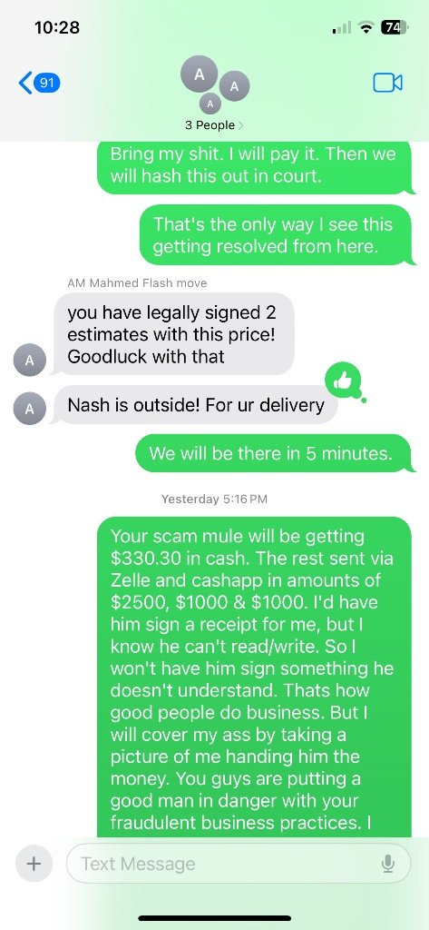 Photo by Joe Durham of A&M Moving Services - Large