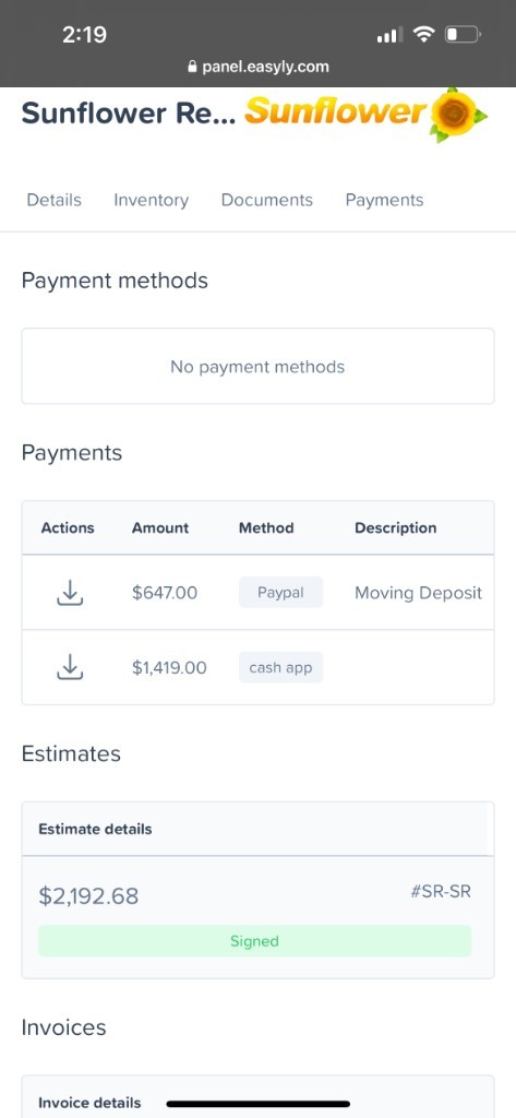 Photo by Sam Ledbeat of Sunflower Relocation - Large