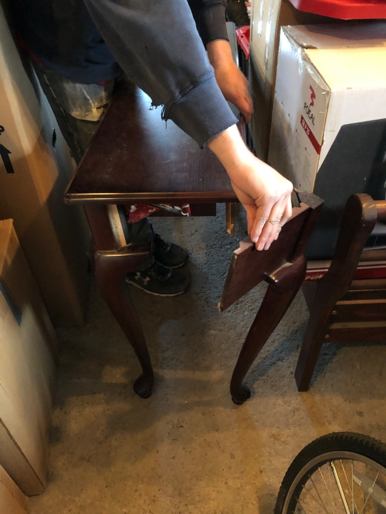 Second photo by Sheila Churma of 2 Burley Men Moving - Large