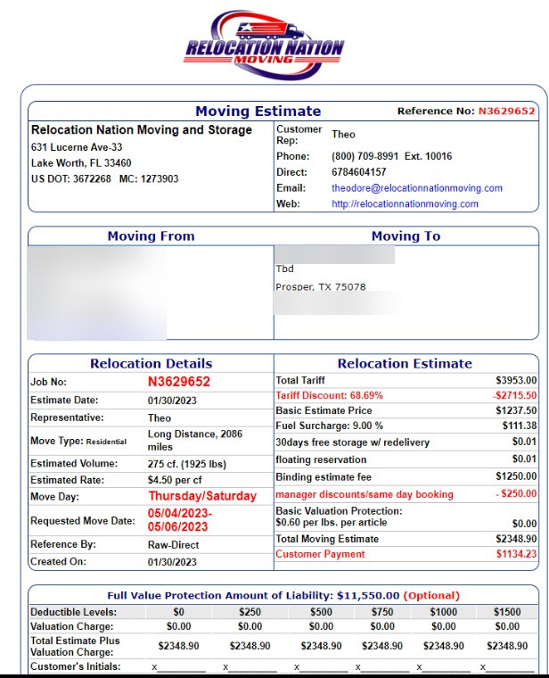 Photo by Pr Ven of Relocation Nation Moving and Storage LLC - Large