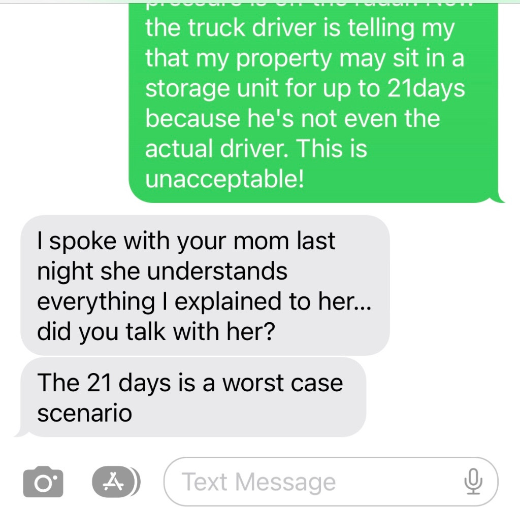 Second photo by Ashley Dawson of Bronze Star Moving and Storage - Large