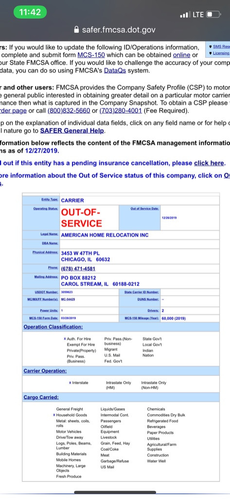 Photo by Ivan Collia of National Express Vanlines - Large