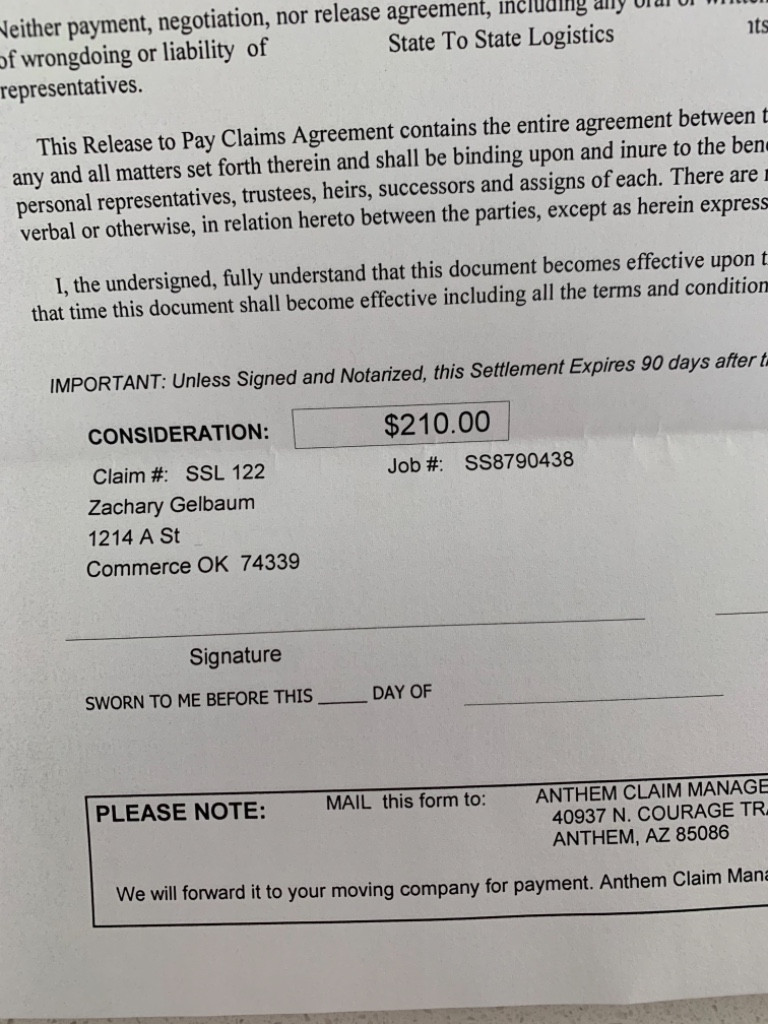 Photo by Dennis Gelbaum of State to State Logistics - Large