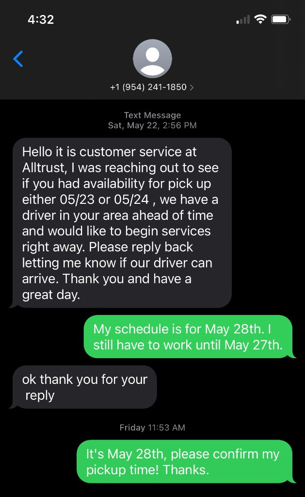 Second photo by Doan Pham of Alltrust Movers - Large