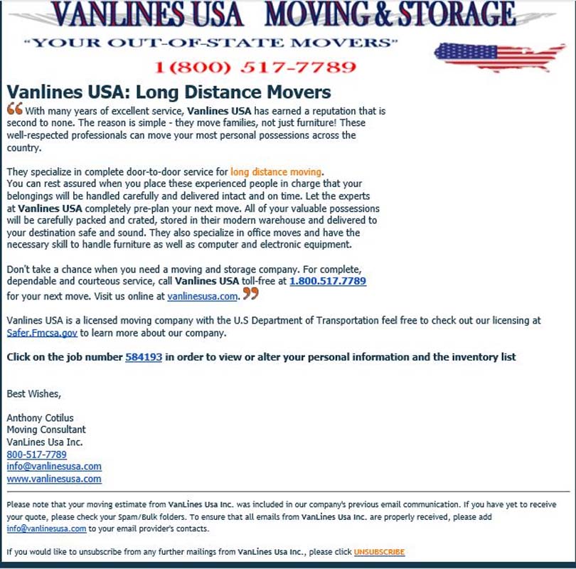 Photo by Brenda of Van Lines USA - Large