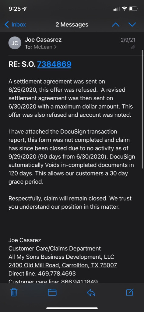 Second photo by Mark Mclean of All My Sons Moving and Storage - Large