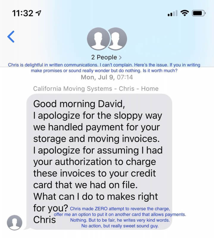 Photo by David of California Moving Systems - Large