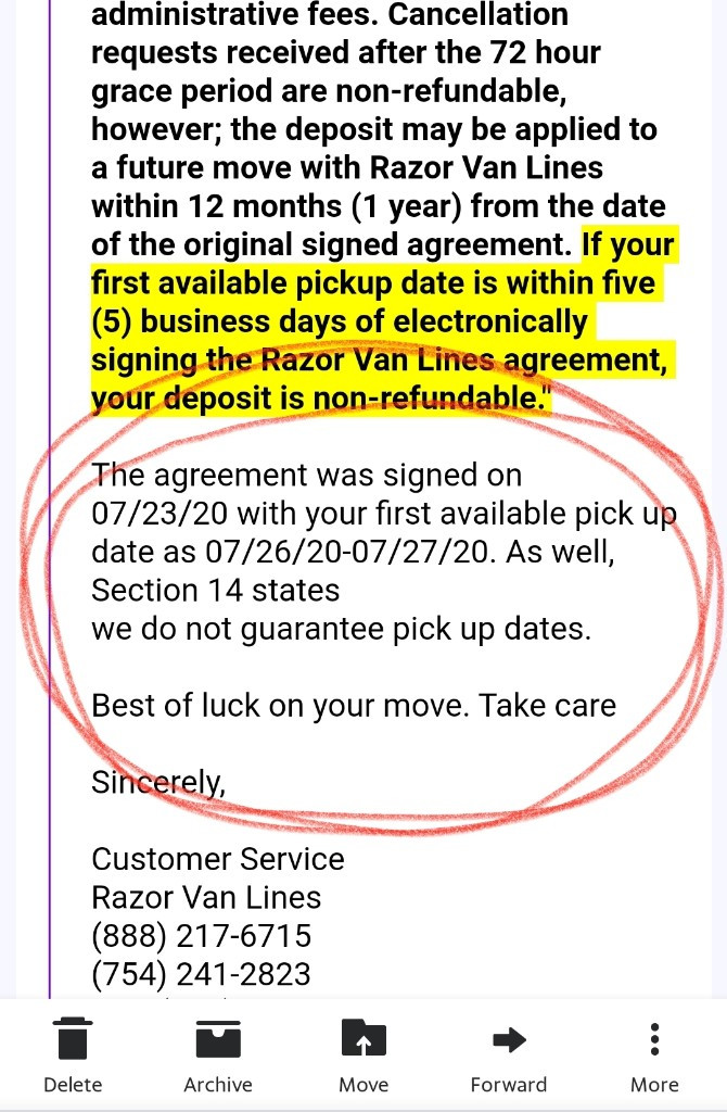 Photo by Marie Alva of Razor Van Lines - Large