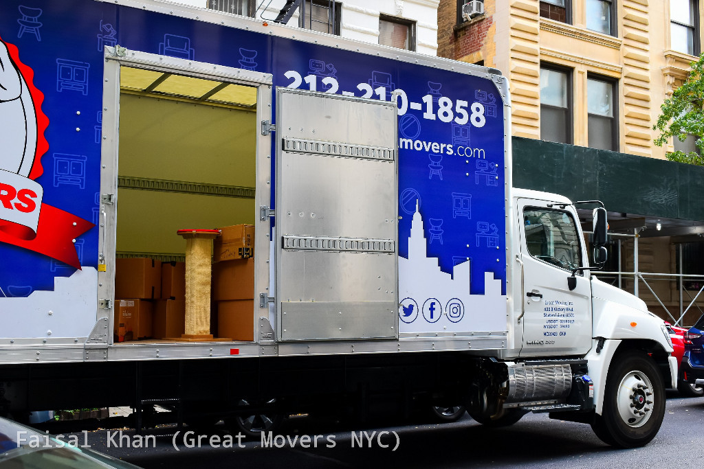 Second photo by Prof Adrian Huels of NYC Great Movers - Large