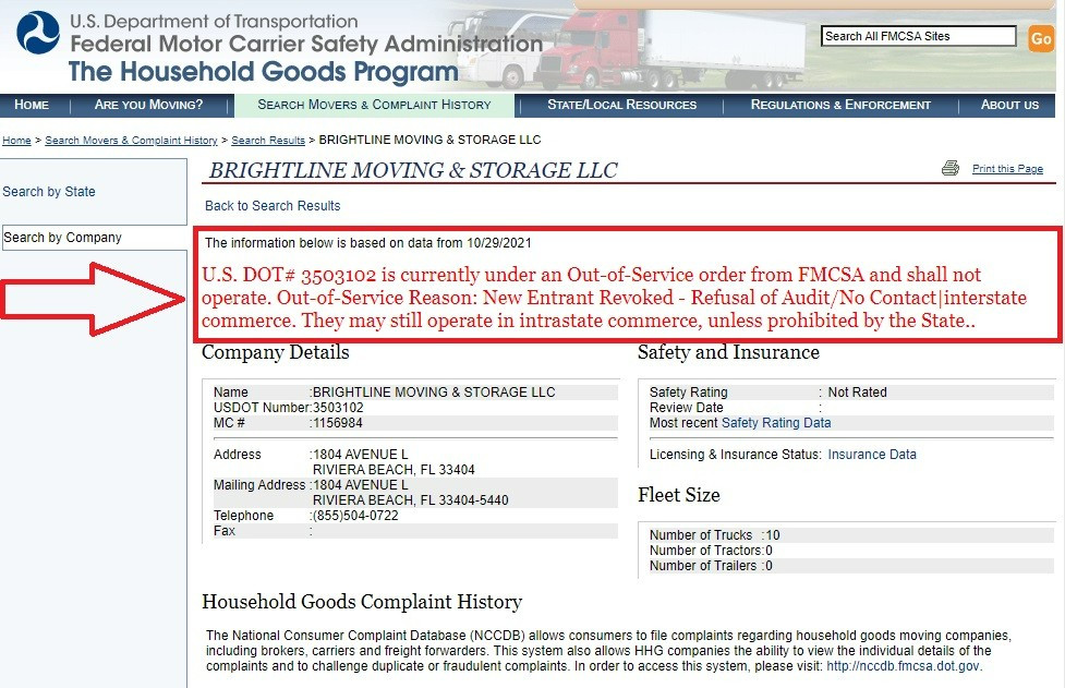 Photo by Tom Dee of Brightline Moving & Storage - Large