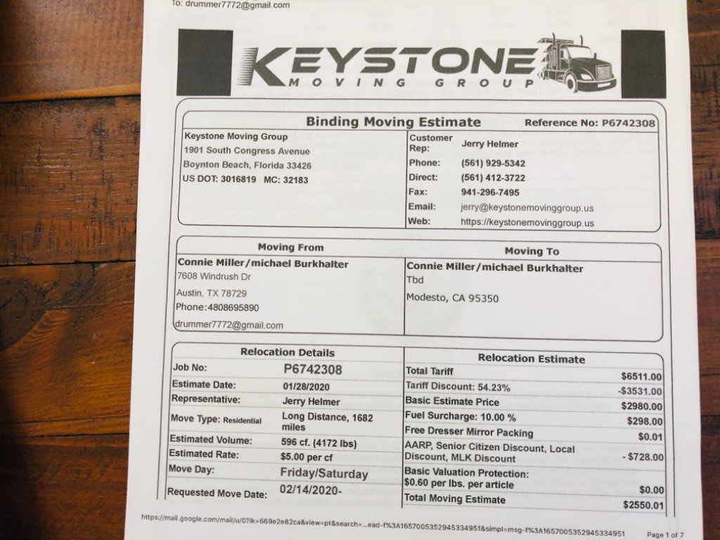 Photo by Connie Miller of Keystone Moving Group LLC - Large