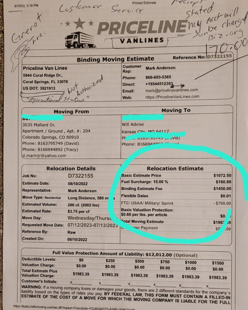 Photo by David Marin of Priceline Van Lines - Large