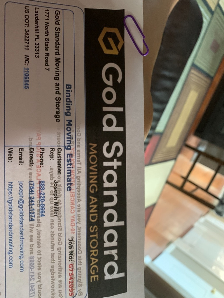 Photo by Carol Burjan of Gold Standard Moving and Storage LLC - Large