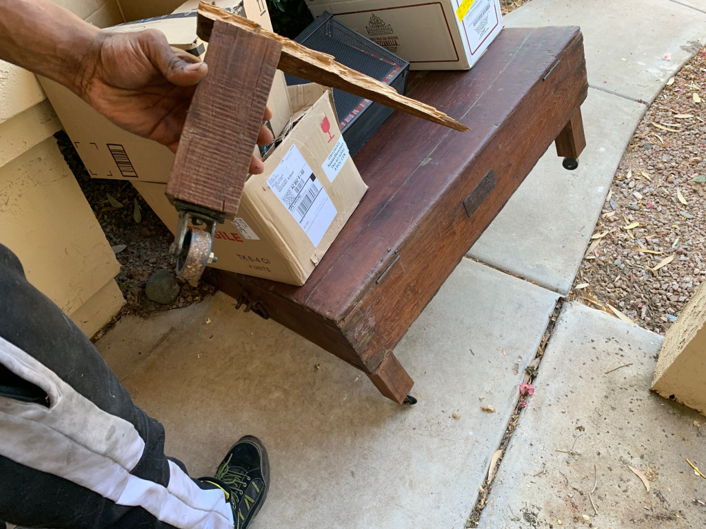 Second photo by Carol Chandler of Low Budget Movers - Large