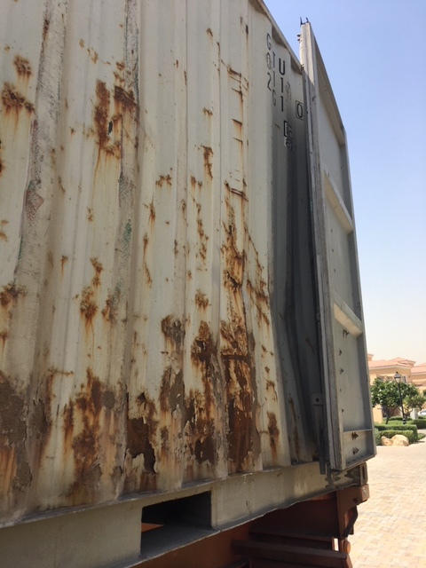 Second photo by Colin of Allied Pickfords Arab Emirates - Large