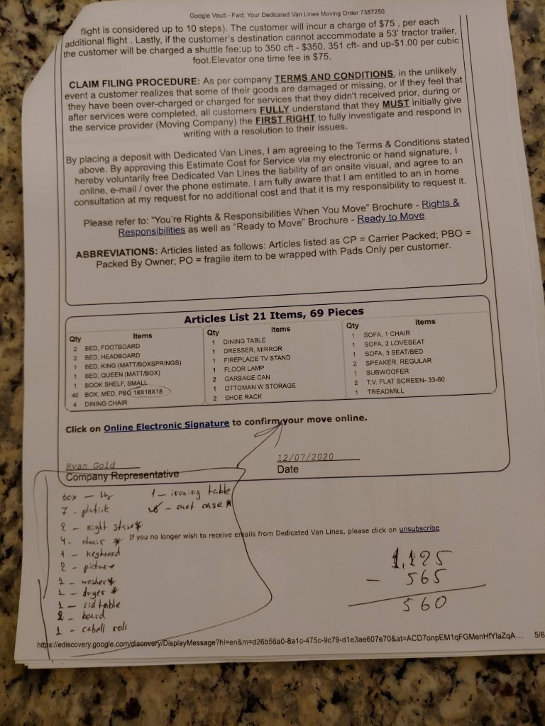 Photo by Ramachandran Sundararaman of Dedicated Van Lines - Large