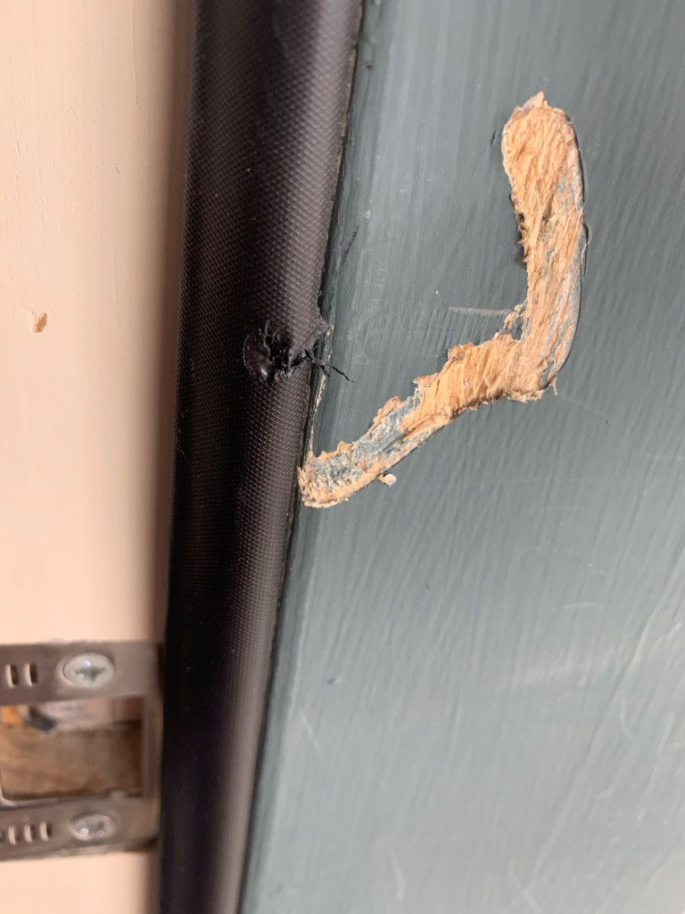 Photo by Scott Argent of 2 Burley Men Moving - Large