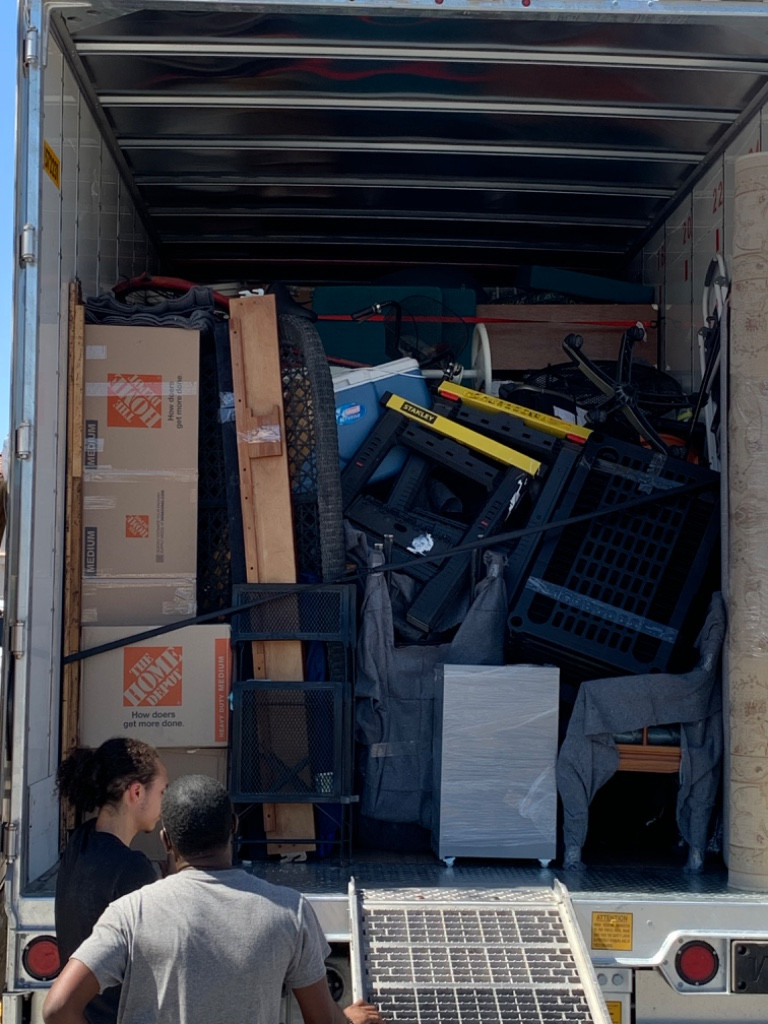 Photo by Eric Holder of Moving Staffers - Large