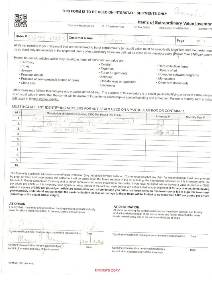 Second photo by Joann Smith of Wheaton Van Lines - Large