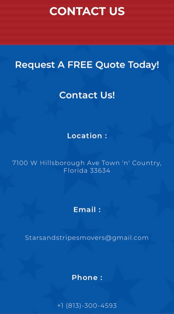 Photo by Meleah Dillon of Stars and Stripes Movers - Large