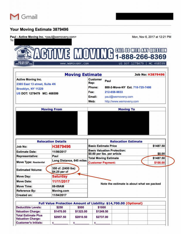 Photo by Richard C of Active Moving Inc - Large