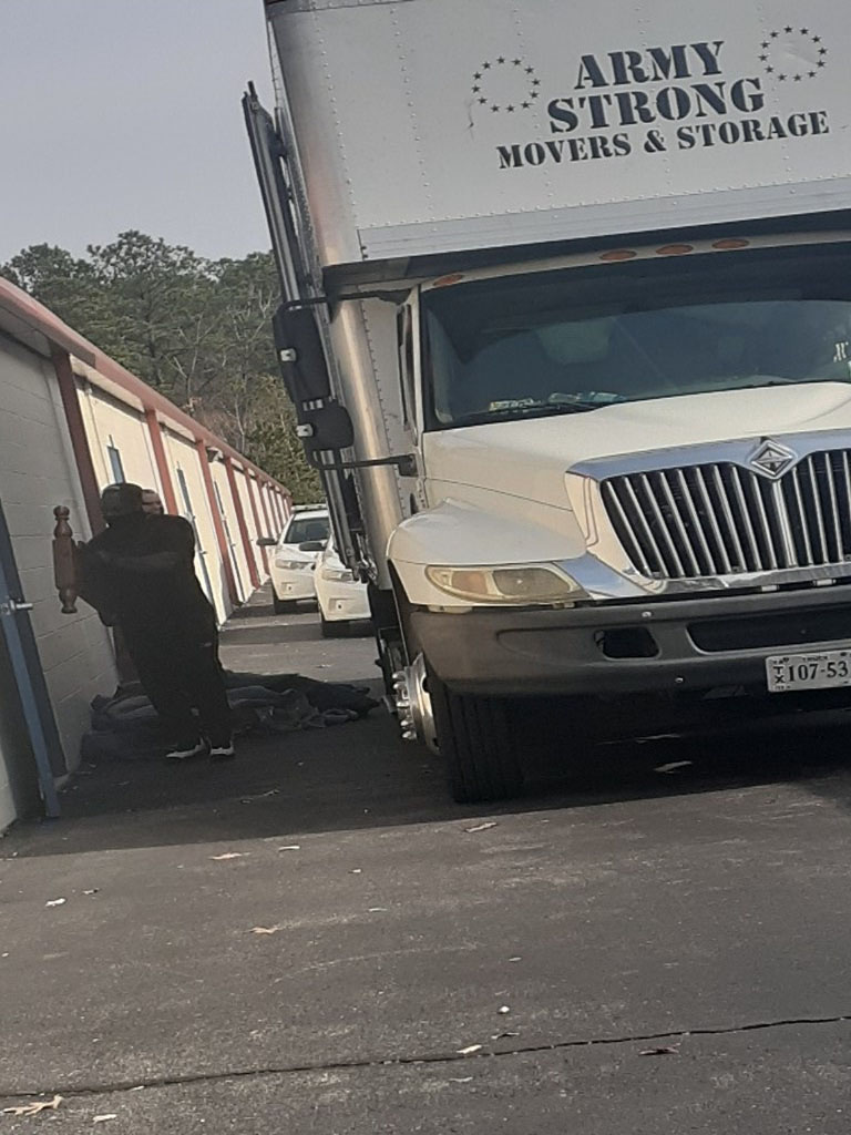 Second photo by Amber Henrico of Army Strong Movers & Storage - Large