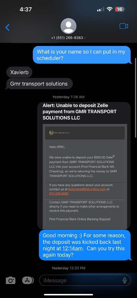 Second photo by Eric Robinson of GMR Transport Solutions LLC - Large