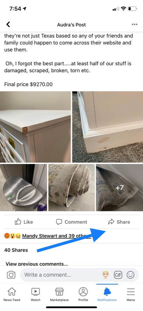 Second photo by Audra Harrison of Geo Vanlines - Large