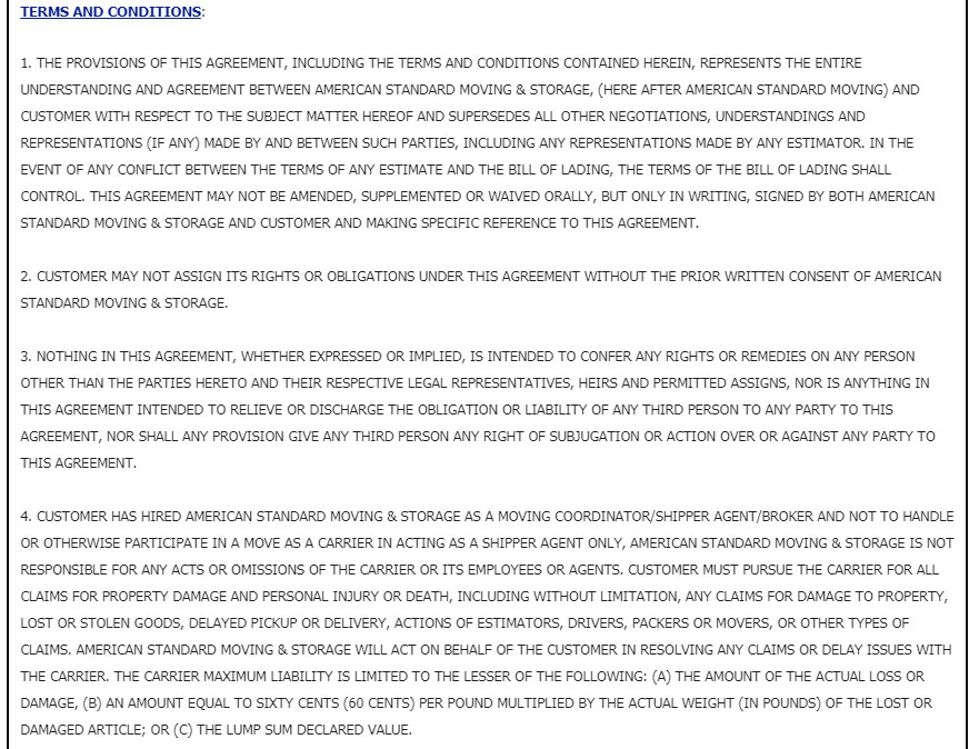 Photo by Indigo Dutton of American Standard Moving & Storage - Large