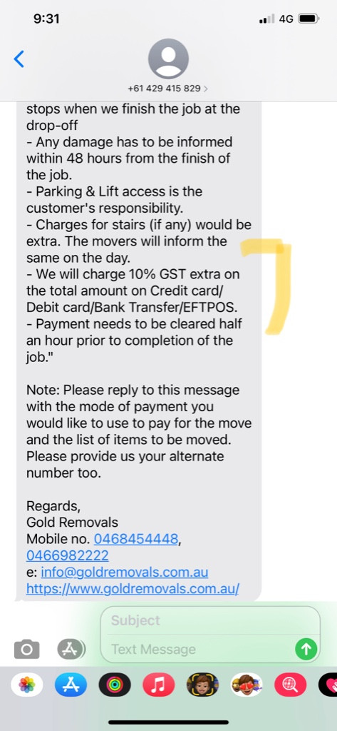 Photo by Rachael Mckenzie of Gold Removals - Large