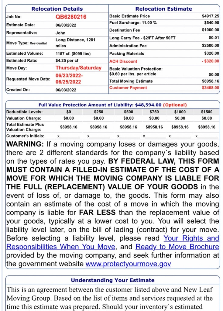 Photo by Elaheh Salehi of New Leaf Moving Group - Large