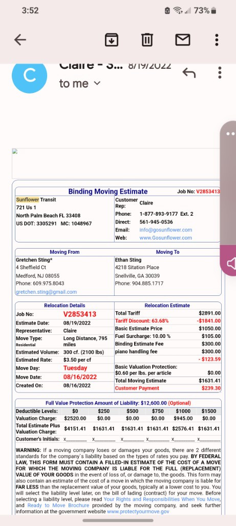 Second photo by Gretchen Sting of Sunflower Transit LLC - Large