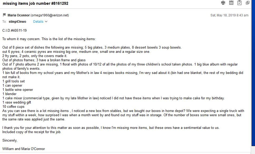 Photo by Maria E Oconnor of Apex Moving and Storage - Large