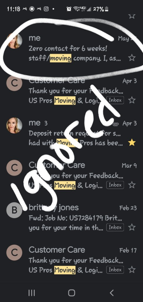 Second photo by Brittany Jones of US Pro Moving and Logistics LLC - Large