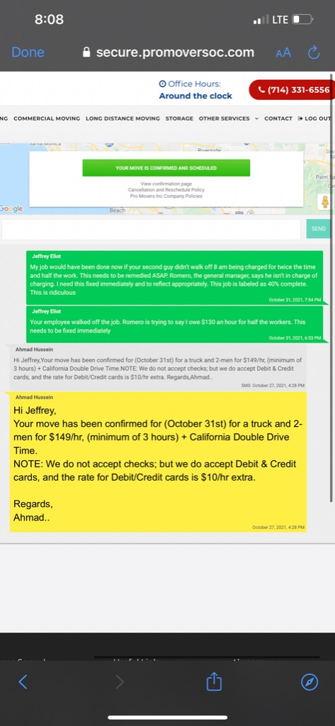 Second photo by Jeffrey Eliot of Pro Movers Inc - Large