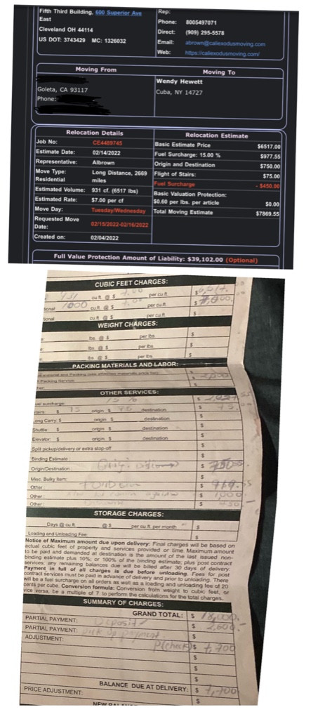 Photo by Wendy Hewett of California Exodus Moving and Storage LLC - Large