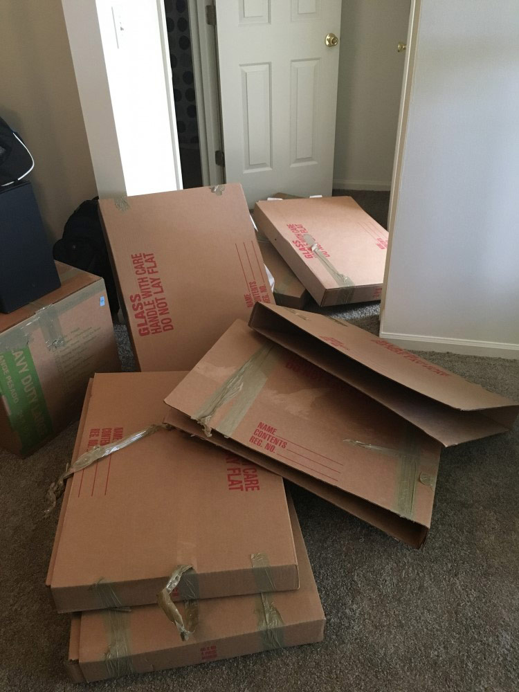 Second photo by Terry Grooms of Budget Moving and Storage - Large