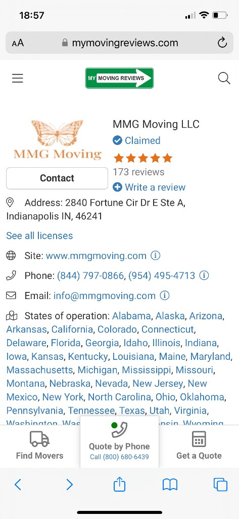 Photo by Honest Reviews of MMG Moving LLC - Large