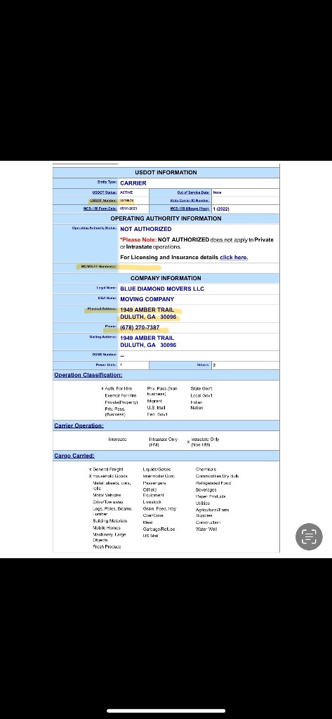 Photo by Clara Flores of Blue Diamond Movers LLC - Large