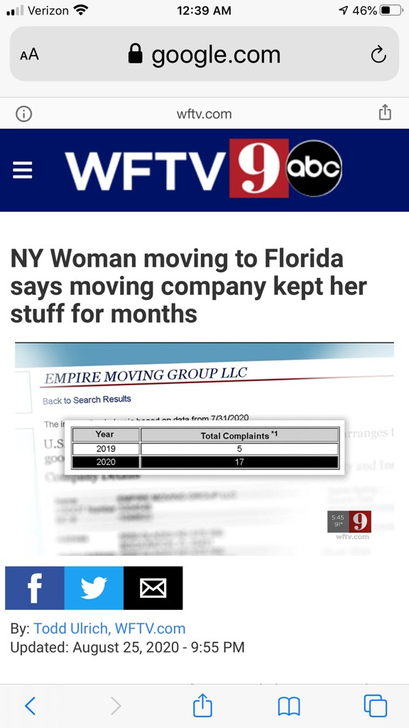 Second photo by Lisa Taylor of Empire Moving Group LLC - Large