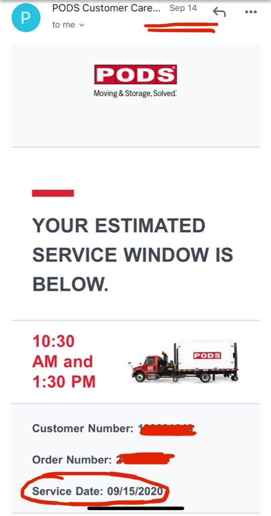 Photo by Shaun Cross of PODS Moving and Storage - Large