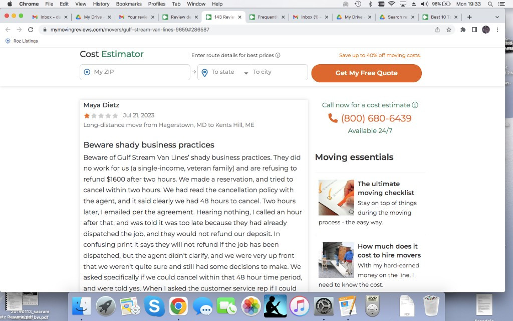 Photo by Maya Dietz of Gulf Stream Van Lines - Large