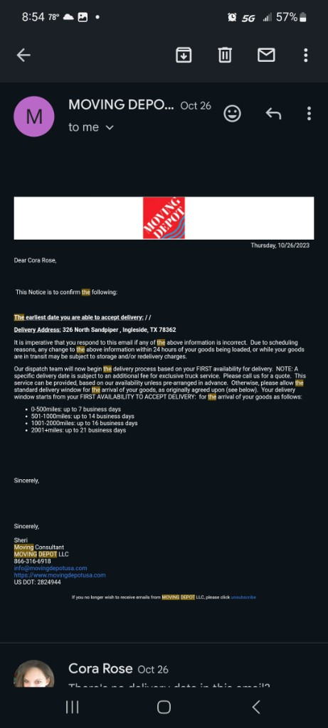 Second photo by Cora Rose of Global Elite Relocation Services - Large