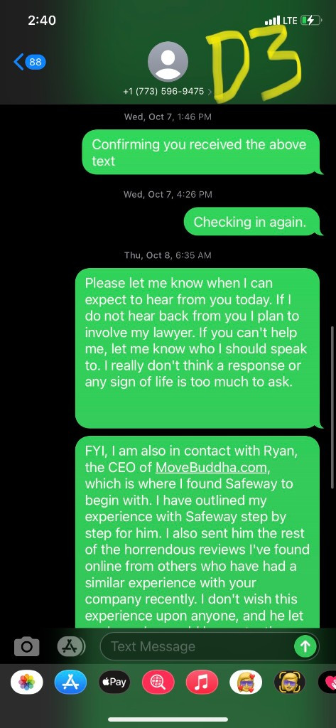 Photo by Madeline Rosenstein of Safeway Moving Systems - Large