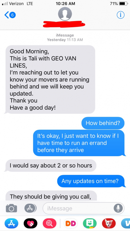 Second photo by Karen Weiner of Geo Van Lines - Large