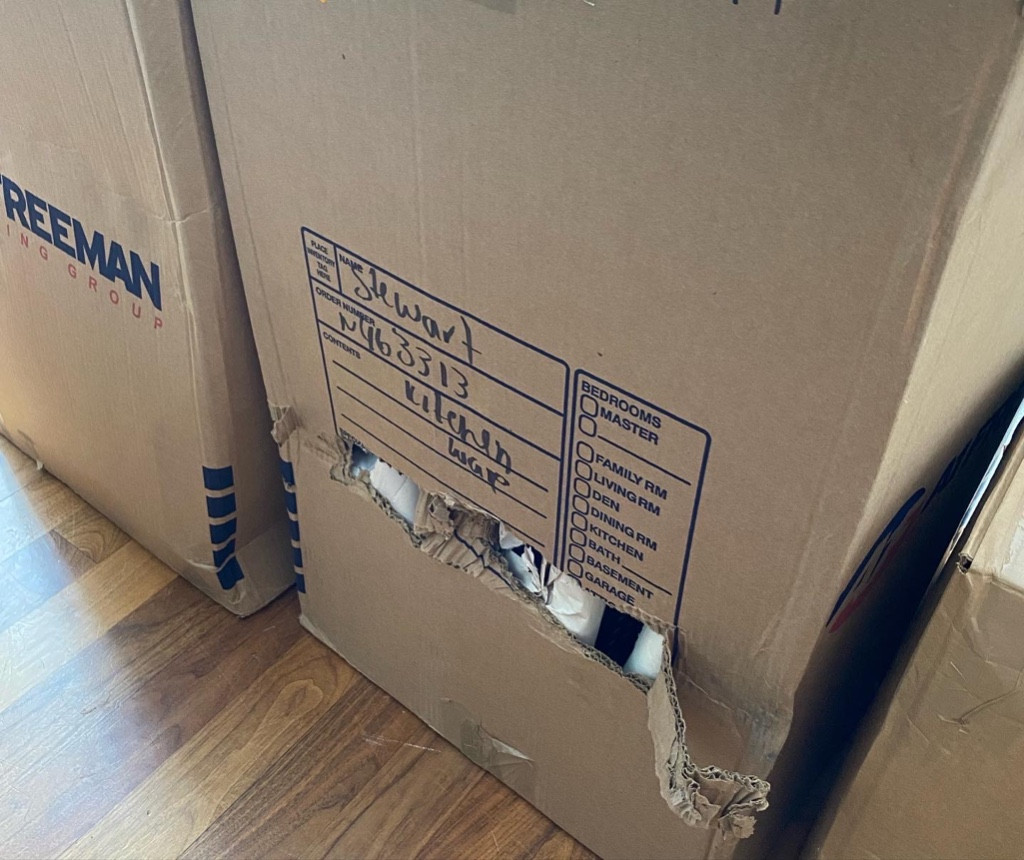 Second photo by Bronson Stewart of North American Van Lines - Large