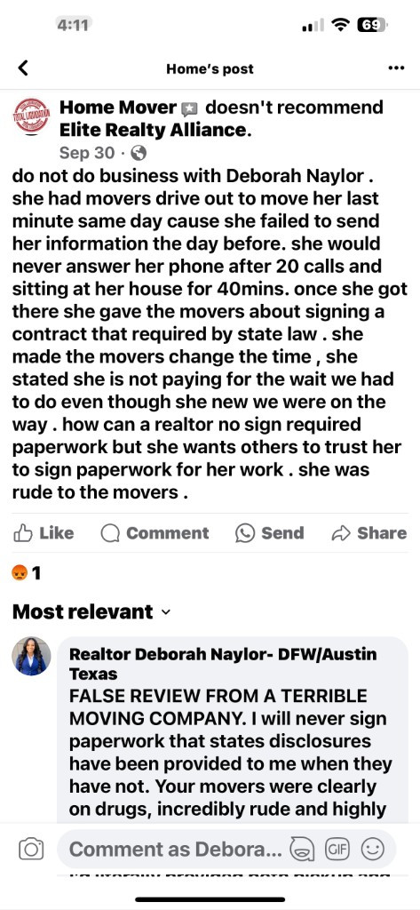 Second photo by Deborah Naylor of Home Movers DFW - Large