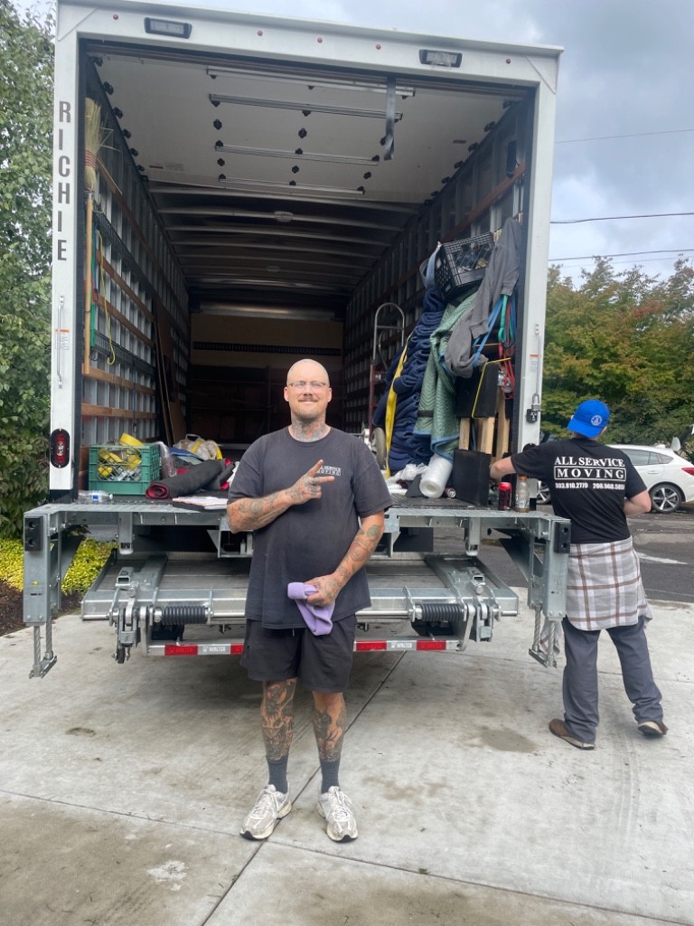 Photo by Haley Leitz of All Service Moving - Large