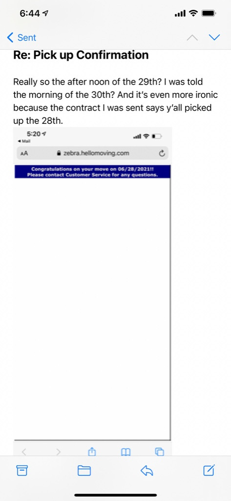 Second photo by Natalia Case of Top Country Moving - Large