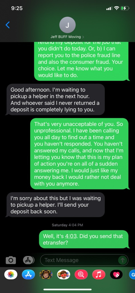 Second photo by Miranda Sawatzky of Buff Moving and Storage - Large